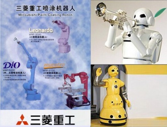 三菱噴涂機器人春節(jié)不打烊，海藍機電道一聲：新春快樂！