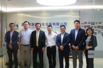 熱烈歡迎三菱電機(jī)自動(dòng)化蒞臨海藍(lán)機(jī)電參觀(guān)指導(dǎo)工作！