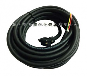 三菱電機(jī)電源線MR-PWS1CBL5M-A1-L，三菱MR-JE，MR-J4,MR-J3系列電機(jī)專用